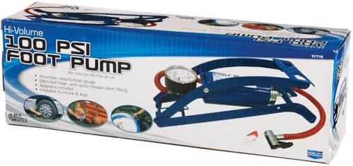 Deluxe Foot Pump 100 PSI — photo 3