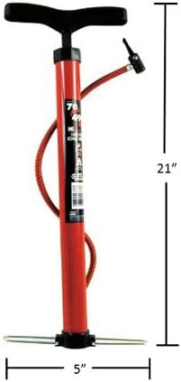 Red Steel Deluxe Hand Pump — photo 3