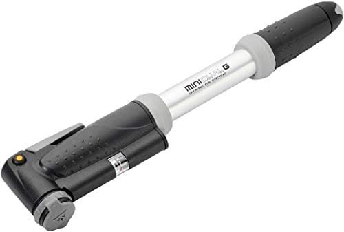 Dual action hand pump with in-line gauge