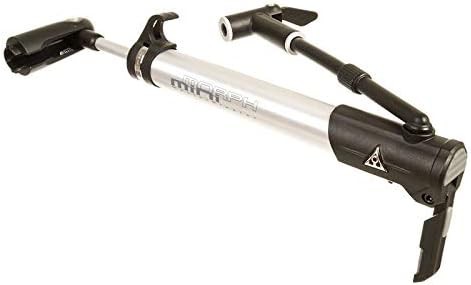 Silver mini morph road bike pump — photo 4