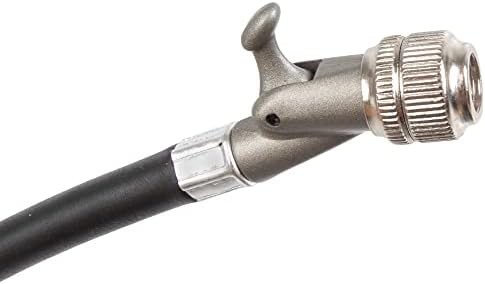 Silver Aluminum Shock Pump with Gauge — photo 3