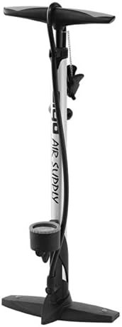 Alloy Floor Pump with Integrated Gauge