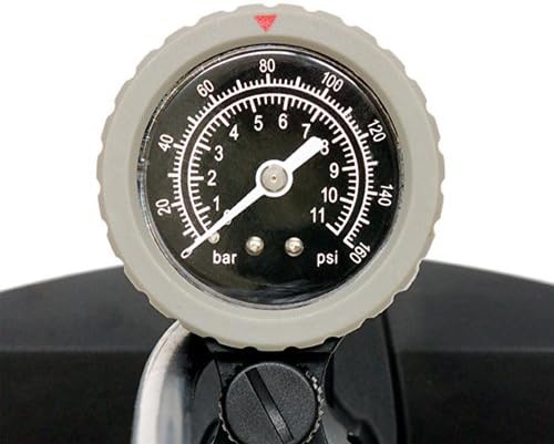 Alloy Floor Pump with Integrated Gauge — photo 3