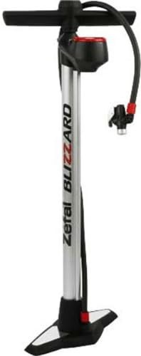 Blizzard Silver Floor Pump with Universal Valve