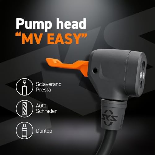 Rennkompressor floor pump with mv easy head — photo 3