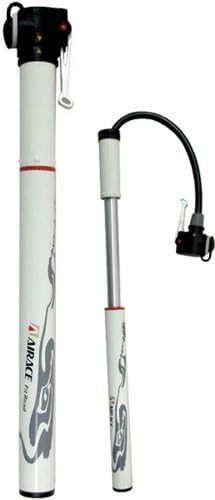 White aluminum high pressure mini pump