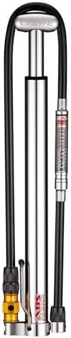 High pressure aluminum analog floor pump