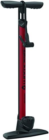 Red air tower one steel floor pump