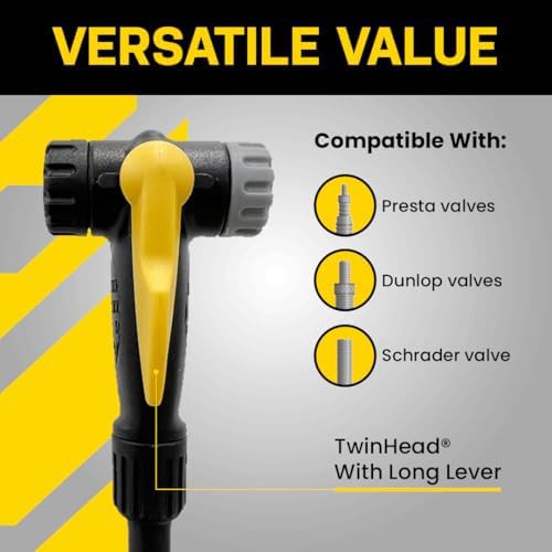 High Pressure Steel Barrel Floor Pump — photo 5