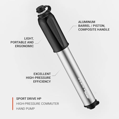 Sport drive hp black mini hand pump — photo 3