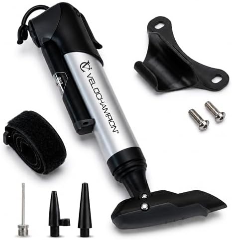 Alloy mini pump with integrated pressure gauge