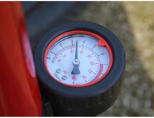 High pressure floor pump with non slip plate — photo 3