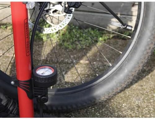 High pressure floor pump with non slip plate — photo 5