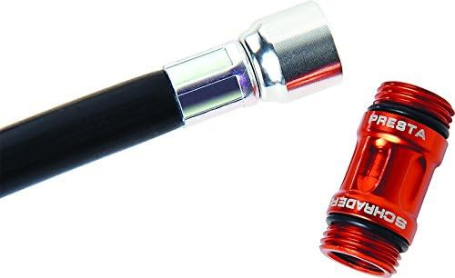 Black Mini High Pressure Presta Pump — photo 3