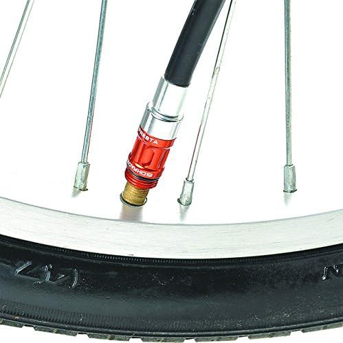 Black Mini High Pressure Presta Pump — photo 4
