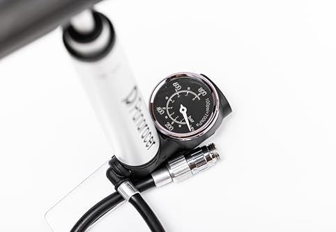 Silver Variable Portable Pump with Gauge — photo 4