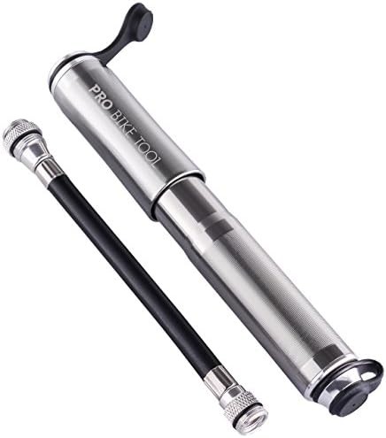 Compact Aluminum Mini Bike Pump for Road Bikes