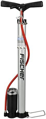 Aluminum Floor Pump with Integrated Pressure Gauge