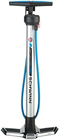 Schwinn Air Center Max Silver Floor Pump