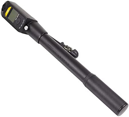 Mini shock and tire pump with digital gauge