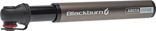 Grey aluminum Airstik 2-stage mini pump