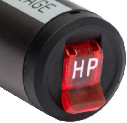 Grey aluminum Airstik 2-stage mini pump — photo 3