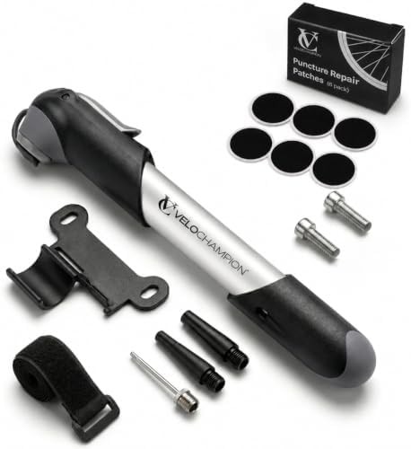 Mountain bike mini pump for high volume