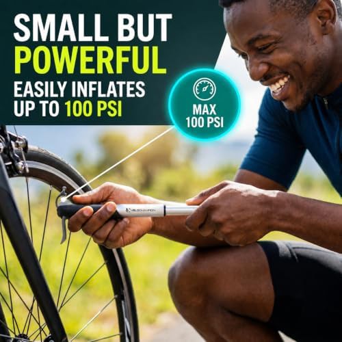 Mountain bike mini pump for high volume — photo 3