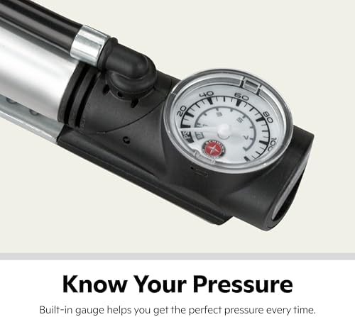 Portable frame pump with integrated gauge — photo 3