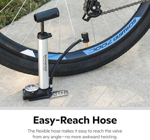 Portable frame pump with integrated gauge — photo 5
