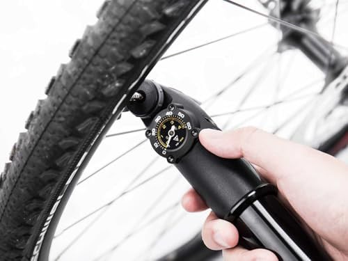 Mountain Bike Mini Pump with Gauge — photo 4