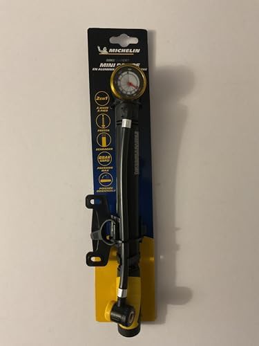 Michelin Mini Aluminum Pump with Gauge