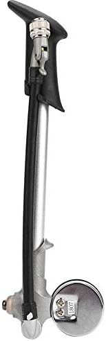 Foldable Shock Pump with Lever and Gauge — photo 4