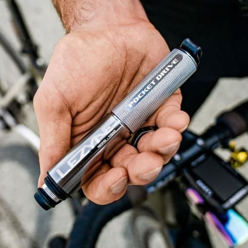 Pocket drive hp black aluminum hand pump — photo 5