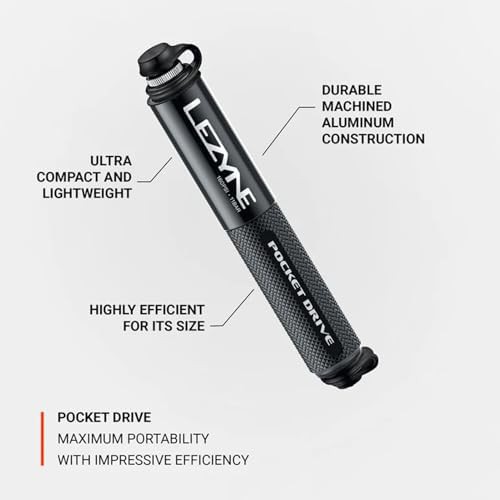 Pocket drive hp silver aluminum hand pump — photo 4