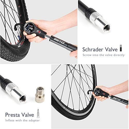 Alloy suspension fork and shock pump — photo 5