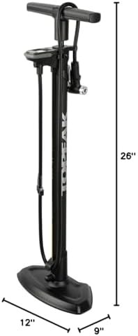 Digital gauge high pressure floor pump — photo 5