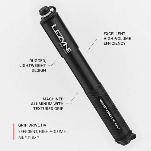 Grip drive hv black presta hand pump — photo 4