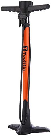 Pro Bike Pump with Handle Gauge