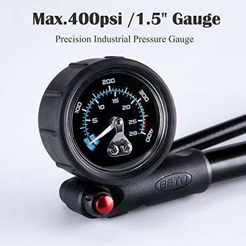 High Pressure MTB Shock Pump 400 PSI — photo 3
