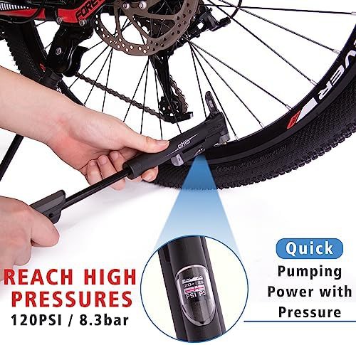 Portable Mini Pump with Integrated Gauge — photo 3