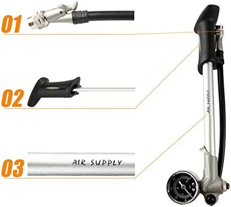 Portable compact shock and fork pump — photo 3