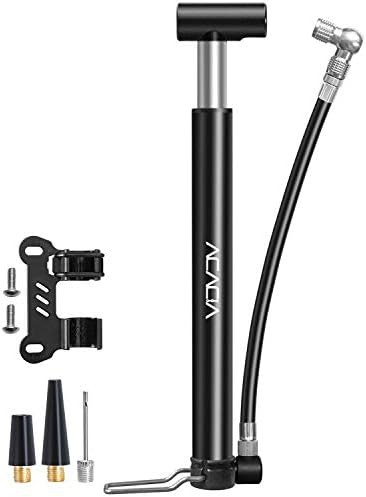 Black Mini Bike Pump with Frame Mount