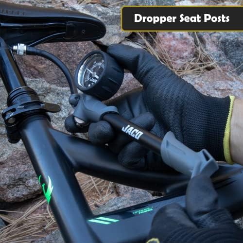 Aluminum mountain bike shock pump — photo 5