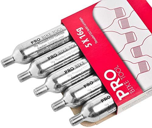 CO2 Inflator with Five Threaded Cartridges Bundle — photo 5