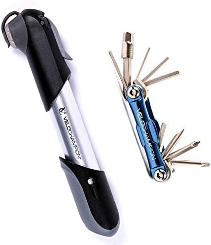 Alloy Mini Pump and Multi Tool Kit
