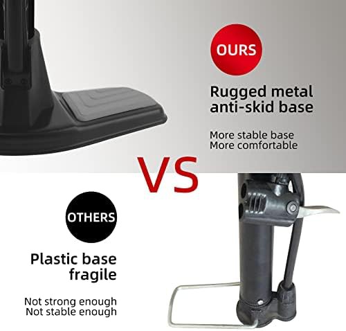 Detachable Aluminum Floor Tire Pump — photo 4