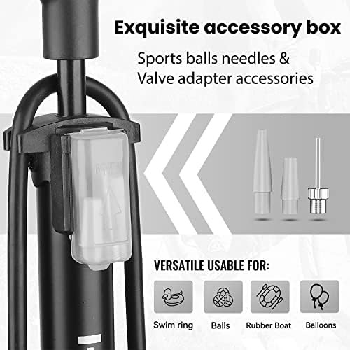Compact Floor Pump with 150 PSI Capacity — photo 4