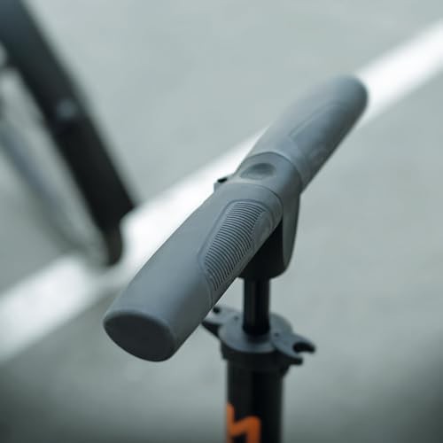 Steel Tube Floor Pump with Soft Touch Handle — photo 4