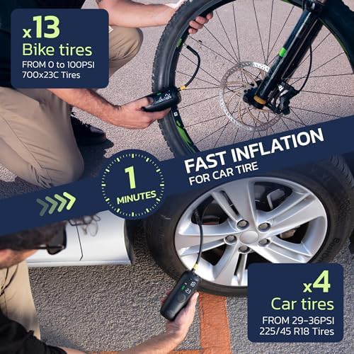 Portable Electric Air Compressor for Motorcycles — photo 3